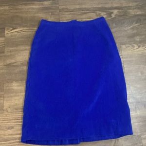 Solid Velvet Skirt